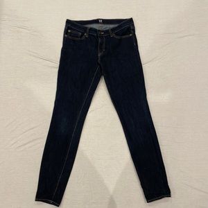 Gap women’s navy blue denim jeans regular 27